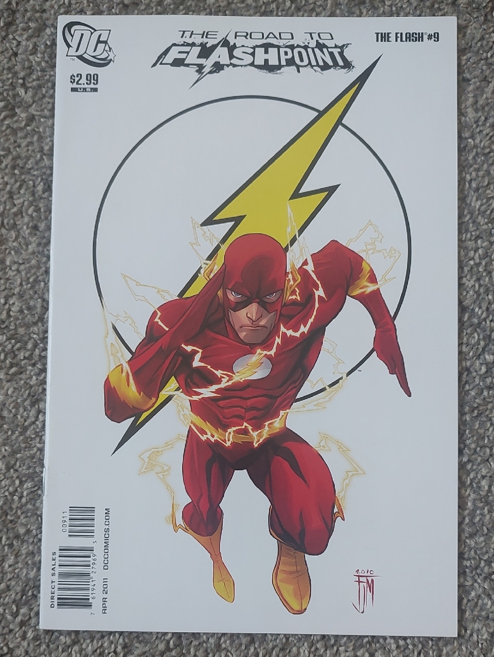 FREE With Purchase - DC Comics The Flash #9 April 2011